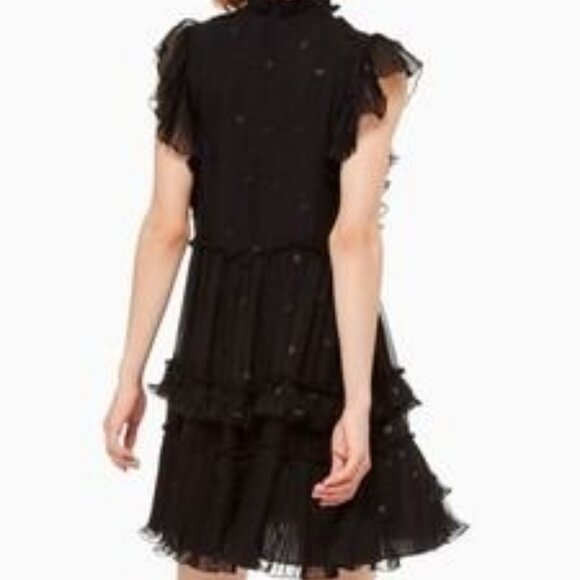 Kate Spade Bakery Dot Devore Dress Size 12 - Picture 3 of 8